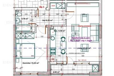 Apartament cu 2 camere 60MP, Berceni Str. Drumul Binelui la 10 minute de METROU APARATORII PATRIEI.