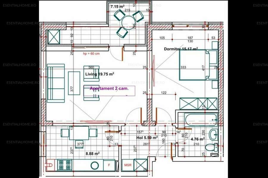 Apartament cu 2 camere, Loc Parcare, zona Berceni, Metrou Aparatorii Patriei in doar 10 minute! Mutare Rapida.