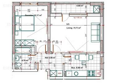 Apartament 2 camere la doar 10 minute de Metrou Aparatorii Patriei, zona Berceni.