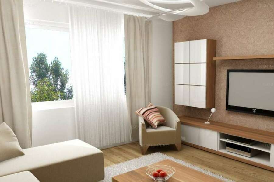 Apartament 2 camere si curte proprie 50 mp